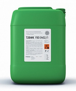 Tank FBD 0402/1 (Танк ФБД 0402/1) Щелочное пенное дез.моющее средство для цветных металлов с активным хлором 22 кг